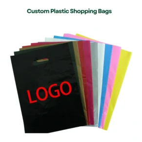Custom Plastic Shopping Bags printing