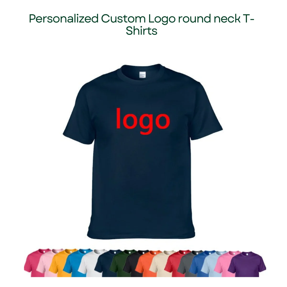 High-Quality Round Neck T-shirts Printing Services in Pakistan